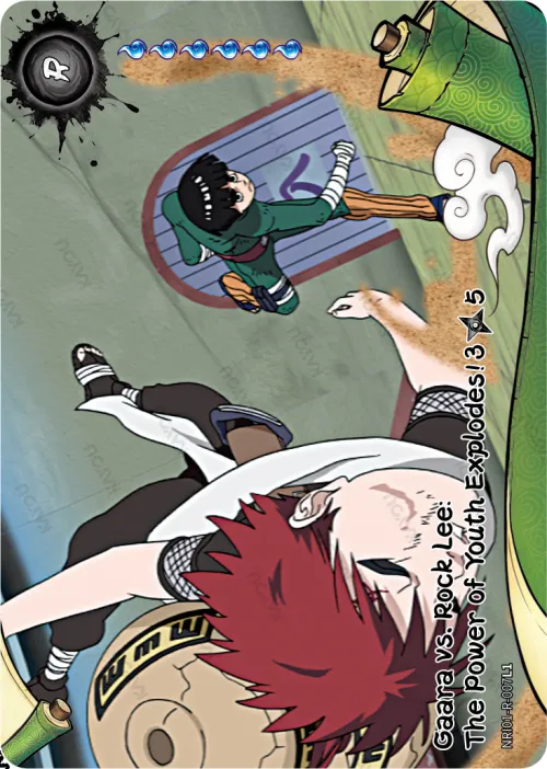 Gaara vs Rock Lee: The Power of Youth Explodes! (3/5)