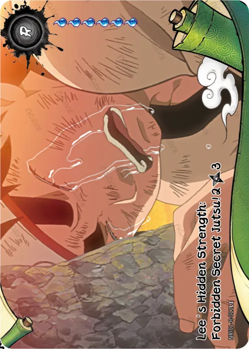Lee's Hidden Strength: Forbidden Secret Jutsu (2/3)