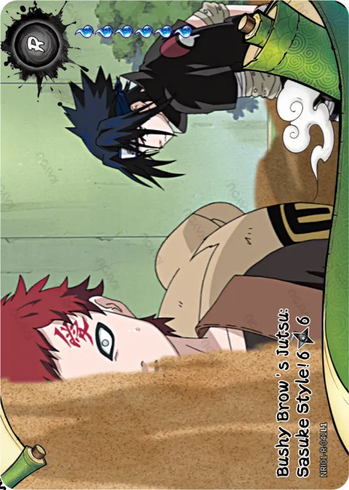 Bushy Brow's Jutsu: Sasuke Style (6/6)