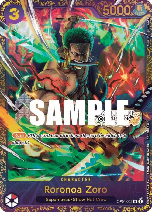 Roronoa Zoro - Treasure Cup