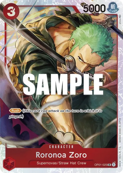 Roronoa Zoro - Ultra Deck The Three Captains