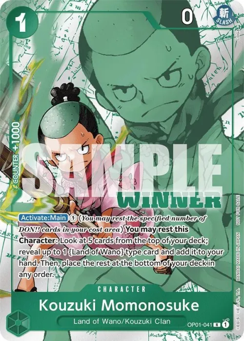 Kouzuki Momonosuke - Winner Pack Vol 7