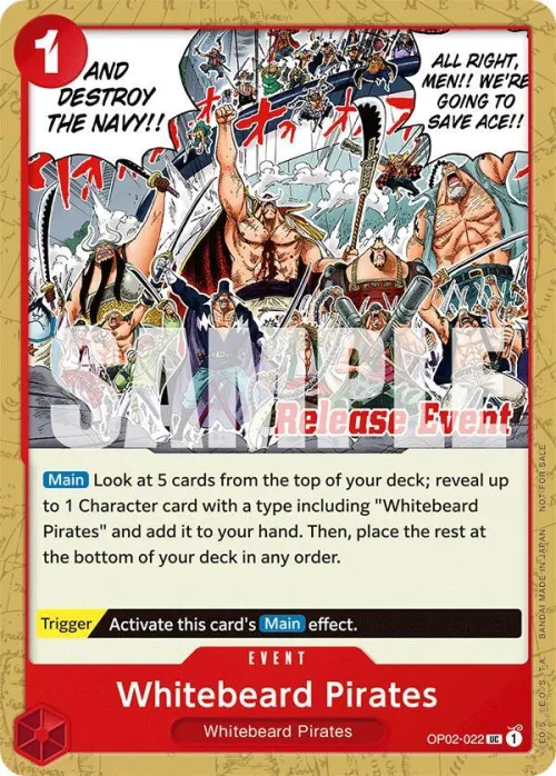 Whitebeard Pirates - St15 St20 Release Event Pack