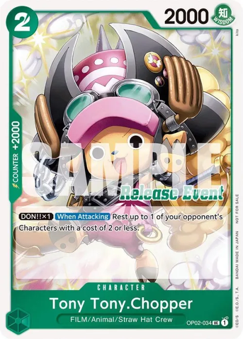 Tony Tony.Chopper - St15 St20 Release Event Winner