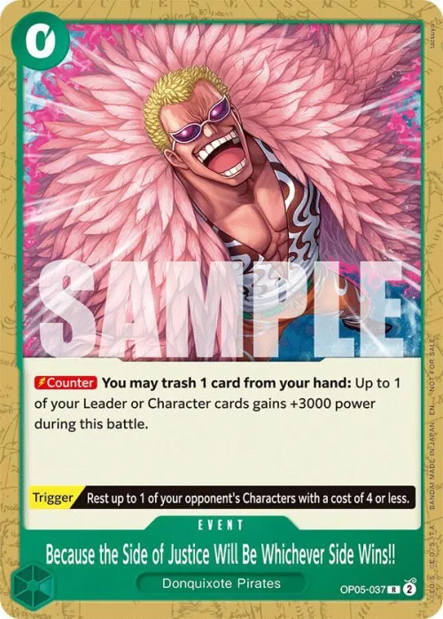 Because the Side of Justice Will Be Whichever Side Wins!! - Tournament Pack 2025 Vol 4