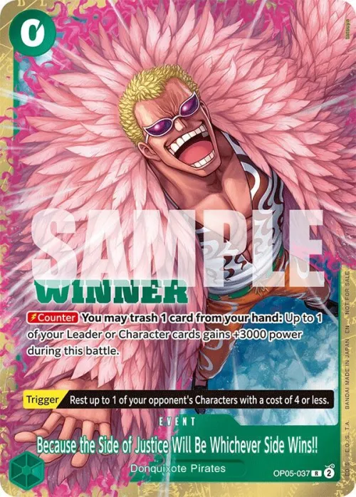 Because the Side of Justice Will Be Whichever Side Wins!! - Winner Pack 2025 Vol 4
