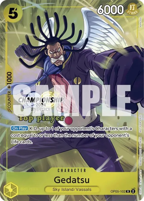 Gedatsu - Championship 2024 Top Player P