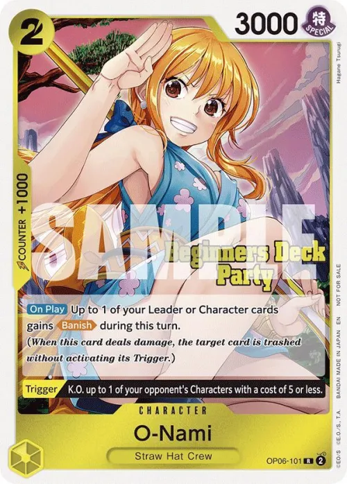O-Nami - Beginners Deck Party St 23 St 