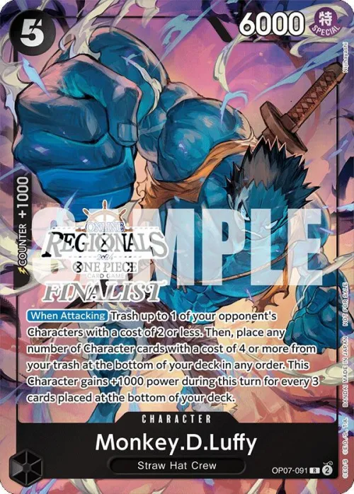 Monkey.D.Luffy - Online Regional 2024 Vol 3 Fin