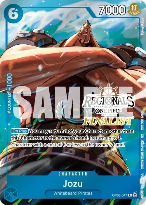 Jozu - Regionals Finalist Card Set 26