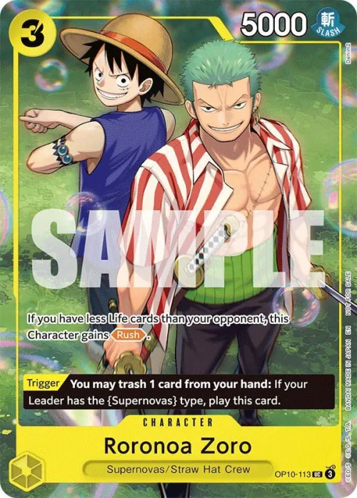 Roronoa Zoro - Learn Together Deck Set Set Sa