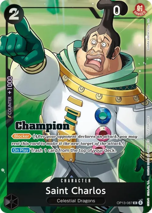 Saint Charlos - Winner Card Set Vol 1