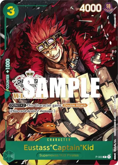Eustass"Captain"Kid - Store Championship Vol 2 Winne