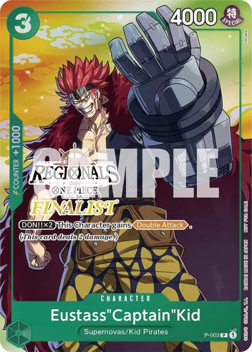 Eustass"Captain"Kid - Online Regional 2024 Vol 2 Fin