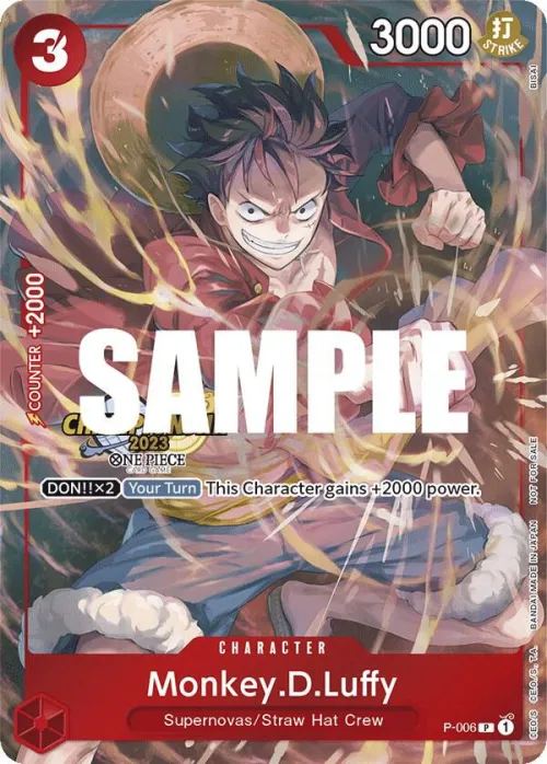 Monkey.D.Luffy - Cs 2023 Celebration Pack
