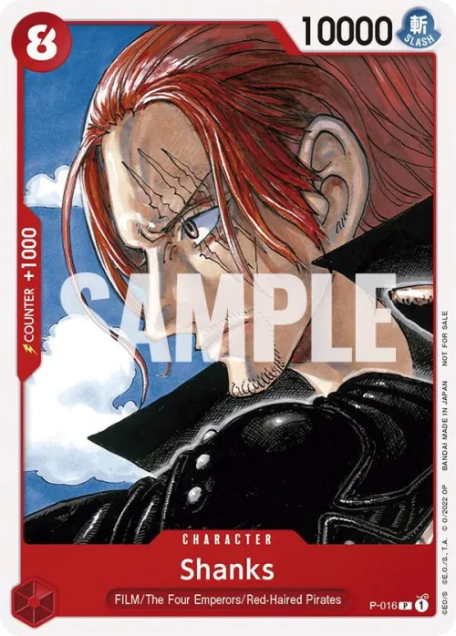 Shanks - One Piece Film Red
