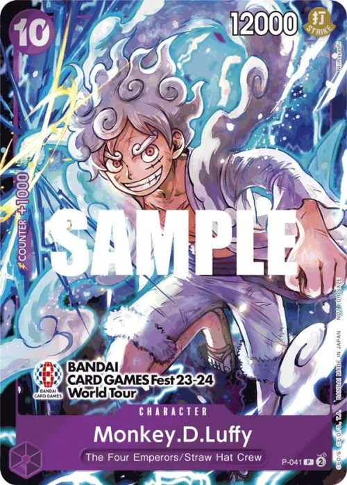 Monkey.D.Luffy - Bandai Card Games Fest 23 24 W