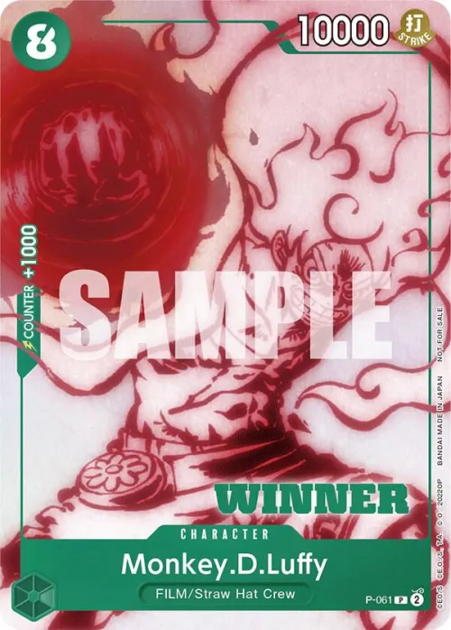 Monkey.D.Luffy - Winner