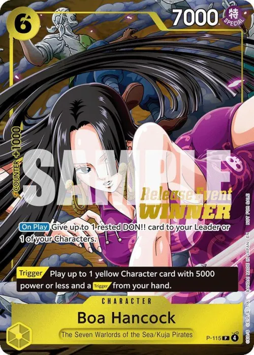 Boa Hancock - Op15 Release Event Winner