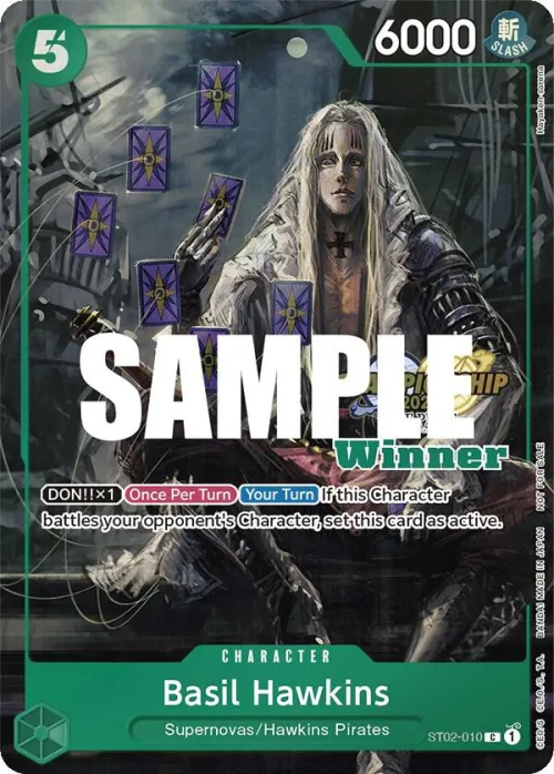 Basil Hawkins - Winner