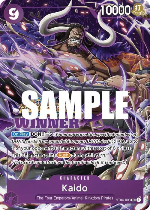 Kaido - Winner Pack Vol 5