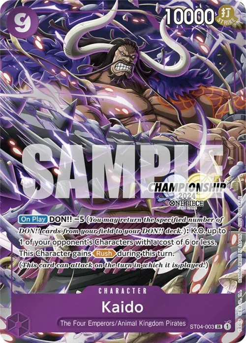 Kaido - Cs 2024 Celebration Pack