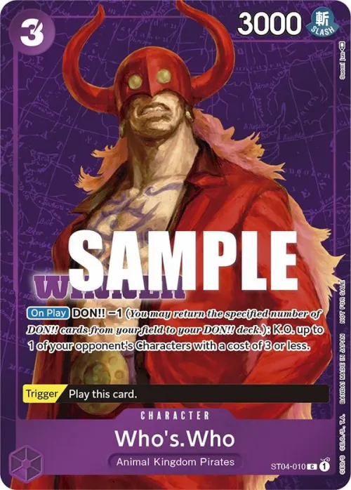 Who's.Who - Tournament Pack Vol 3 Winner