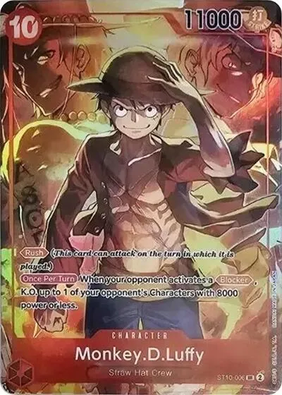 Monkey.D.Luffy - Treasure Booster Set