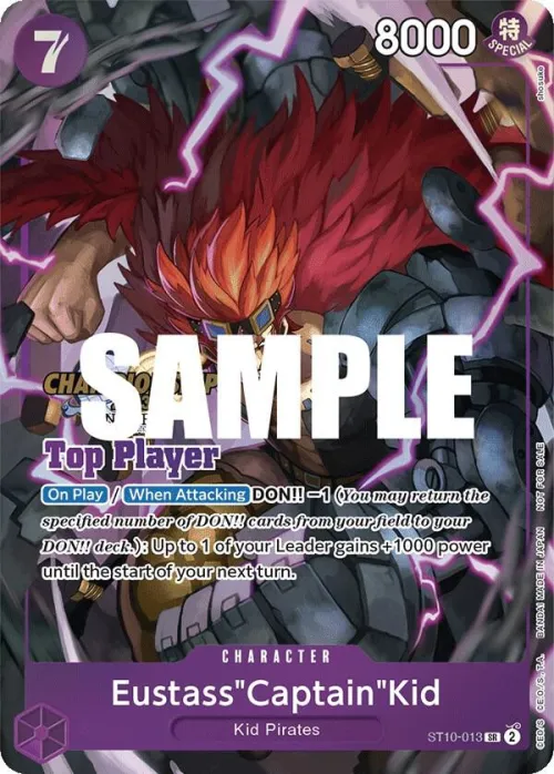 Eustass"Captain"Kid - Cs 2023 Top Players Pack