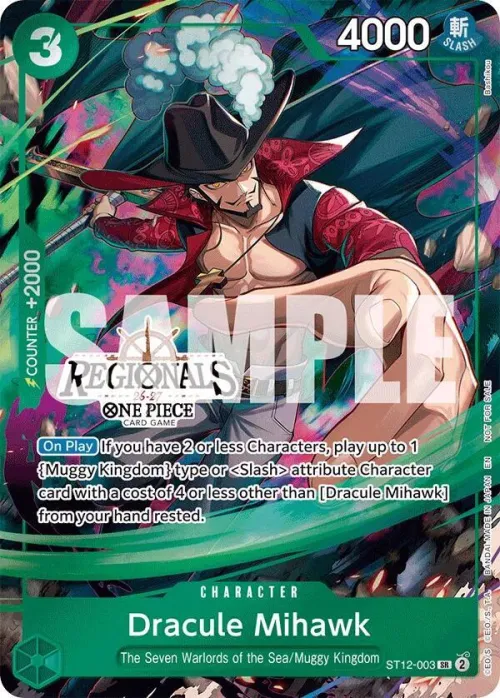 Dracule Mihawk - Regional Participation Pack 20