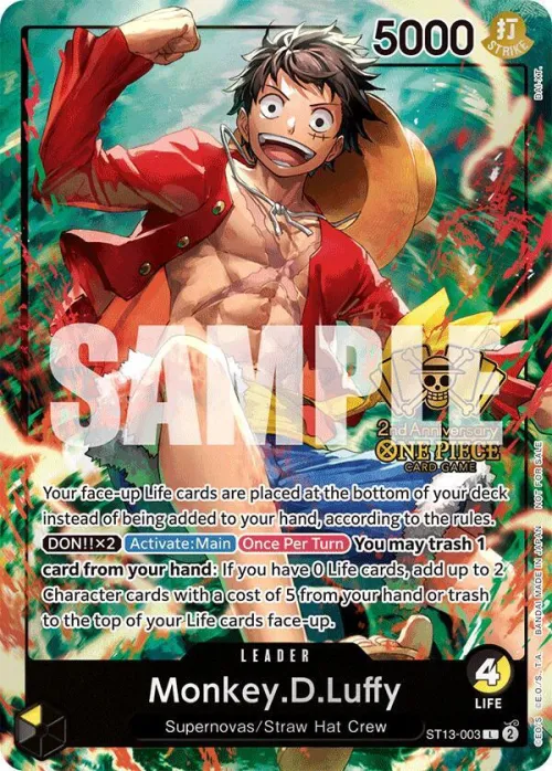 Monkey.D.Luffy - 2nd Anniversary Tournament