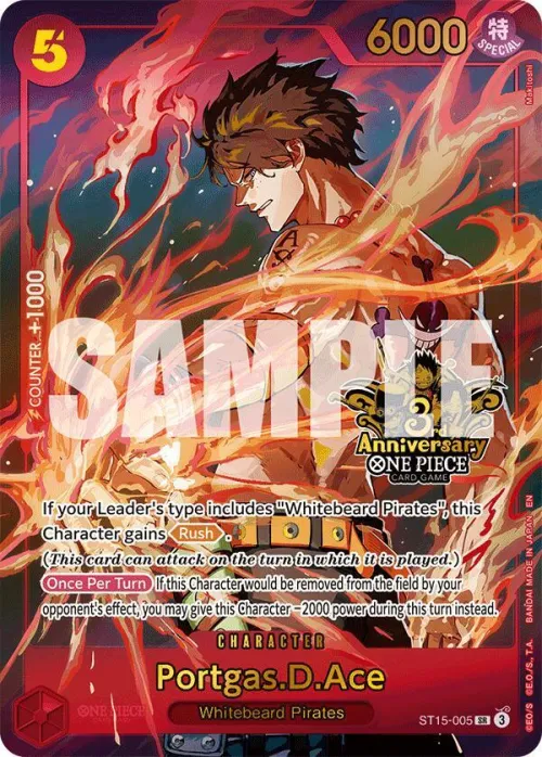 Portgas.D.Ace - Japanese Version 3rd Anniversa