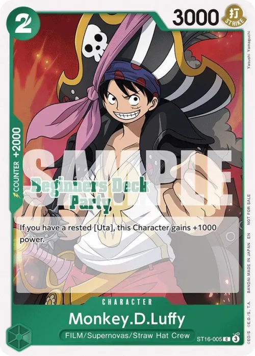 Monkey.D.Luffy - Beginners Deck Party St 23 St 