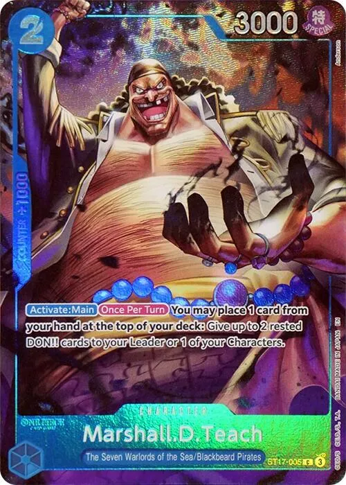 Marshall.D.Teach - Seven Warlords Of The Sea Bind