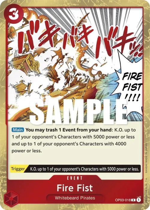 Fire Fist - Foil