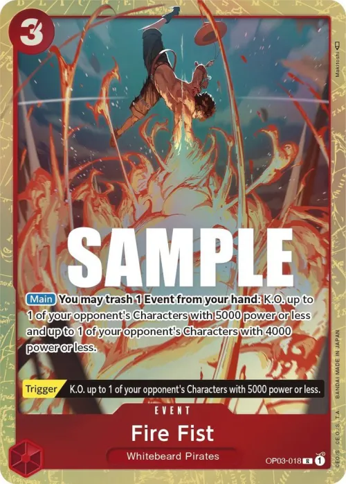 Fire Fist - Alternate Art