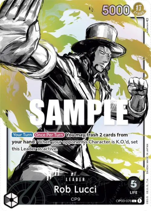 Rob Lucci - Alternate Art