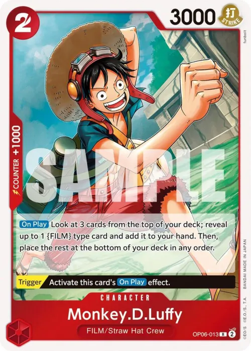 Monkey.D.Luffy - Foil