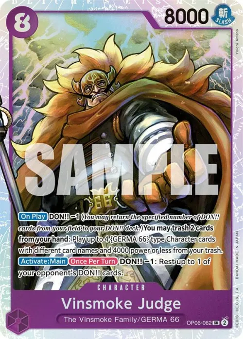 Vinsmoke Judge - Foil