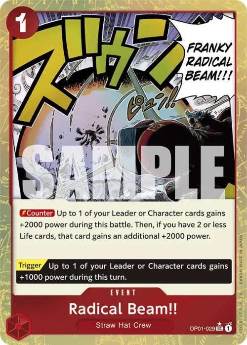 Radical Beam!! - Textured Foil