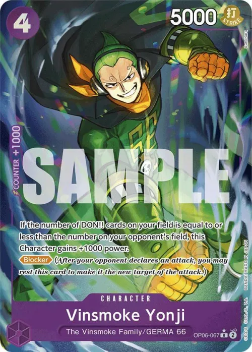 Vinsmoke Yonji - Full Art