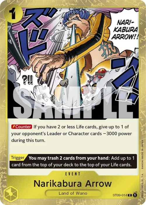 Narikabura Arrow - Jolly Roger Foil
