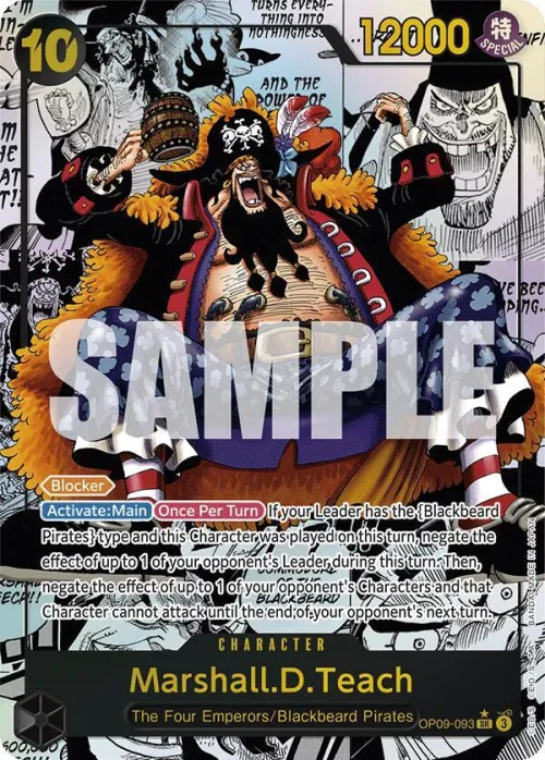 Marshall.D.Teach - Manga