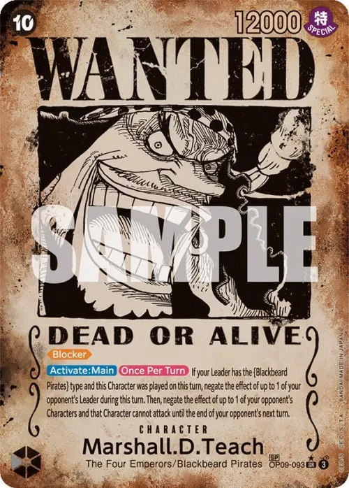 Marshall.D.Teach - Wanted Poster