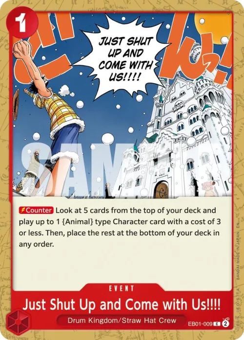 Just Shut Up and Come with Us!!!! - Reprint