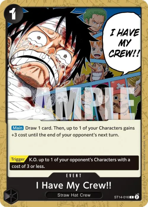 I Have My Crew!! - Reprint