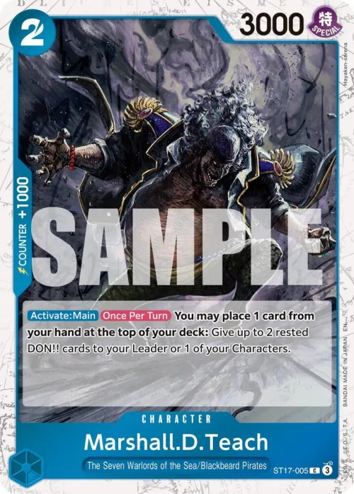 Marshall.D.Teach - Pirate Foil