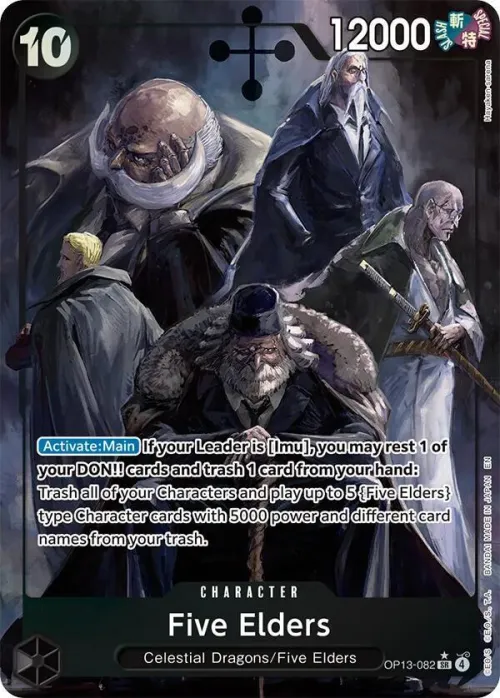 Five Elders - Alternate Art