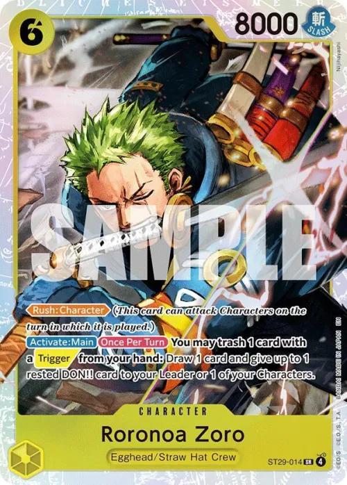 Roronoa Zoro - Foil