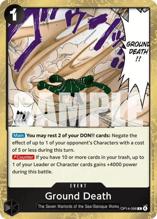 Ground Death - Foil